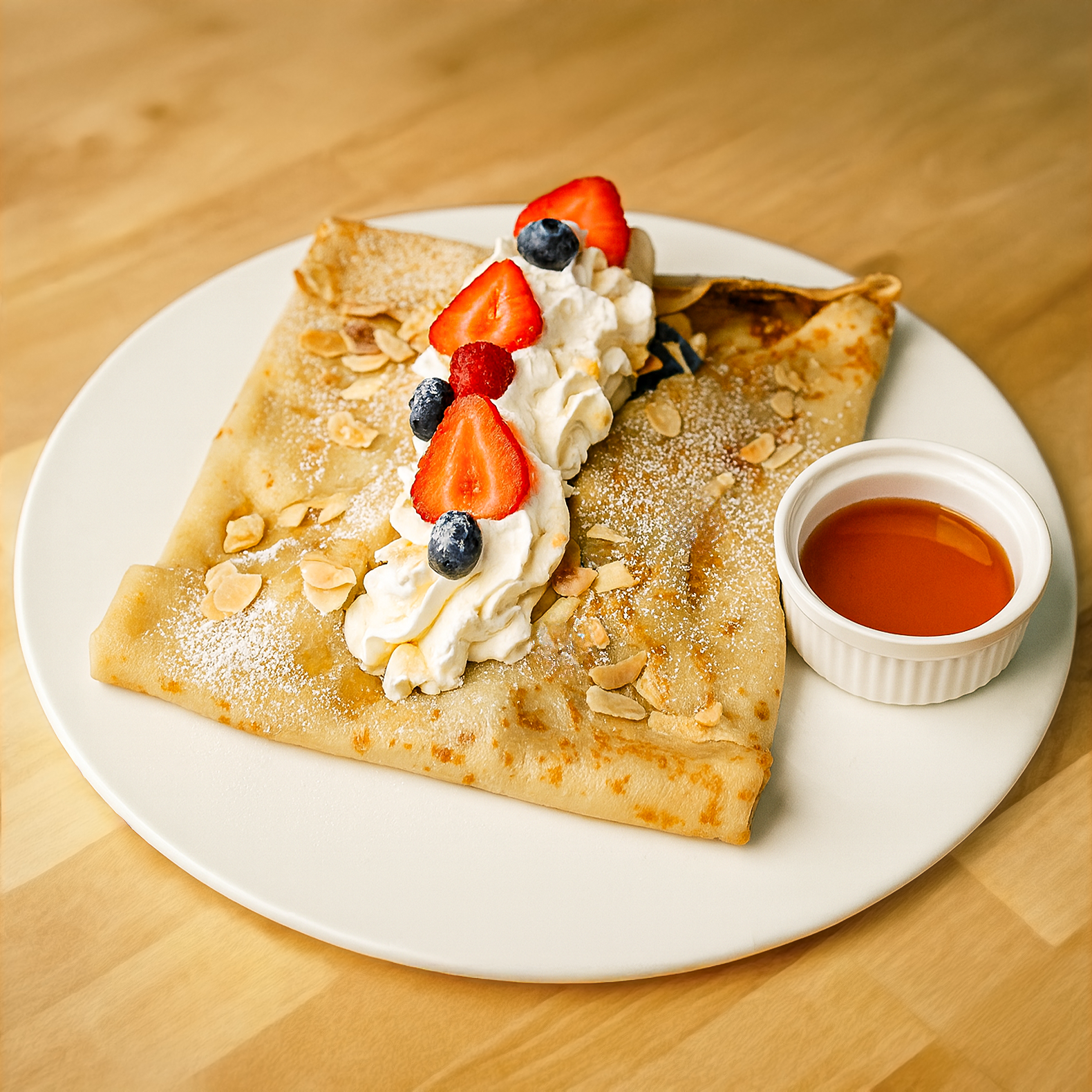 BRUNCH - Crêpe fruits chantilly