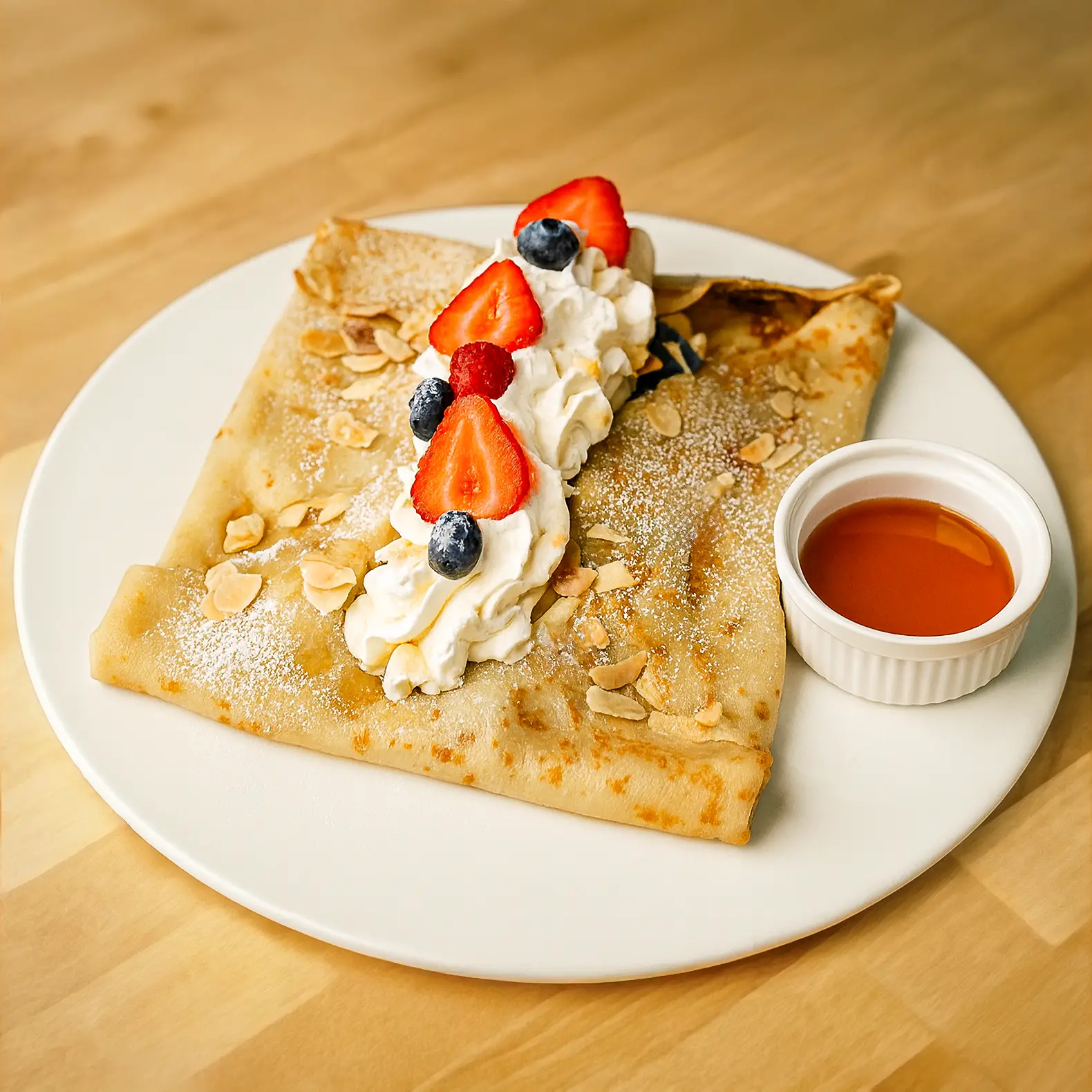 BRUNCH - Crêpe fruits chantilly