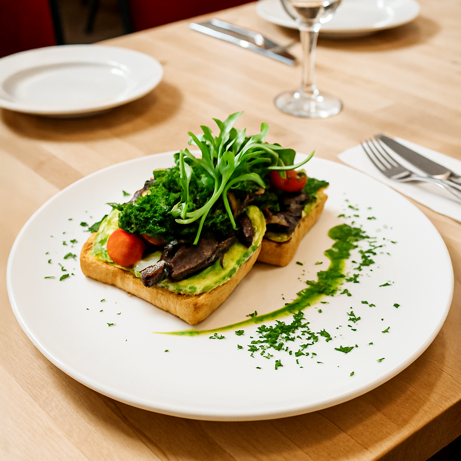 BRUNCH - Tartine végétarienne