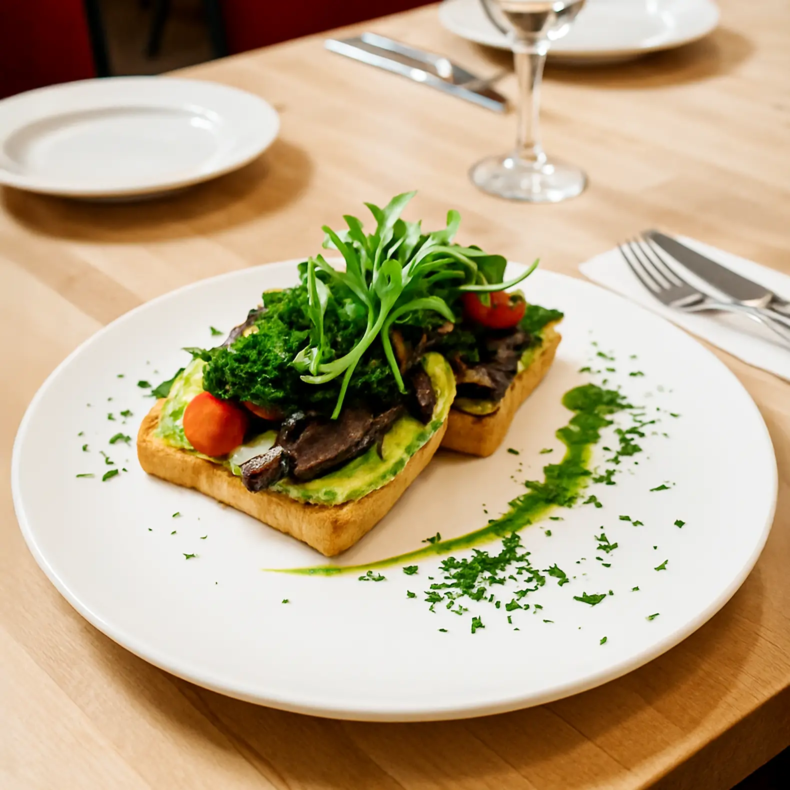 BRUNCH - Tartine végétarienne